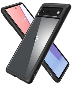 Купить Чехол Spigen Ultra Hybrid (ACS03439) для Google Pixel 6 (Black) 1208371